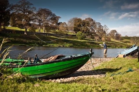 Salmon fishing - Credit: Crabtree and Crabtree