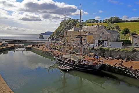 Charlestown Harbour Cornwall - Credit: Getty