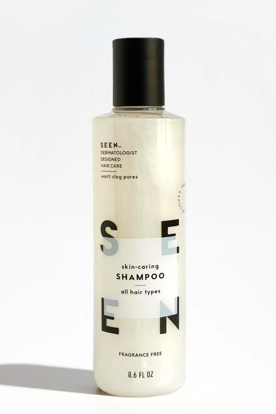 8) Seen Skin-Caring Fragrance-Free Shampoo