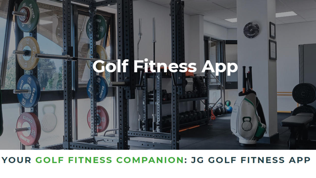  JG Golf Fitness App Review 