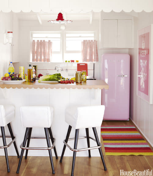 Petite Pink Kitchen