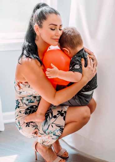 Jenni “JWoww” Farley gets emotional on <em>Jersey Shore</em> while talking about her 2-year-old son. (Photo: Instagram/jwoww)