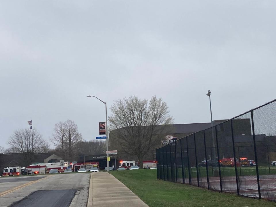 Beech Grove High School was evacuated April 4, 2023.