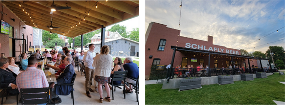 Tickets are available for HSHS St. Joseph’s Hospital Foundation’s annual fundraising event — Party on the Patio — at Schlafly Highland Square to support St. Joseph’s Hospital. Last year’s event raised $46,000 for the hospital.