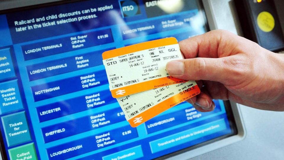 Tories To Freeze Train Fares For Five Years