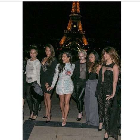 Inside Kim Kardashian's bachelorette party In Paris