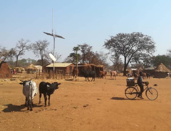 AMN 12m tower in Zambia