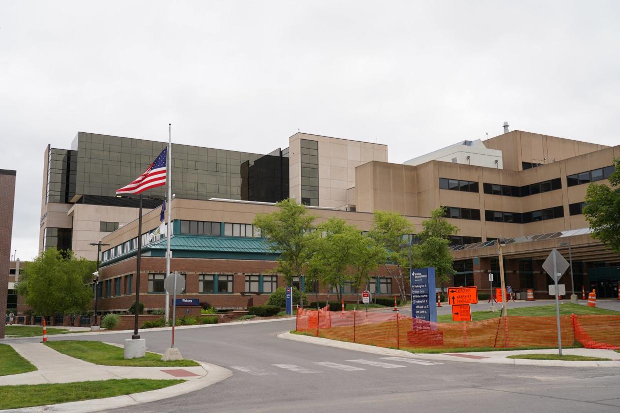 Munson Medical Center in Traverse City is seen on Monday, July 20, 2020.