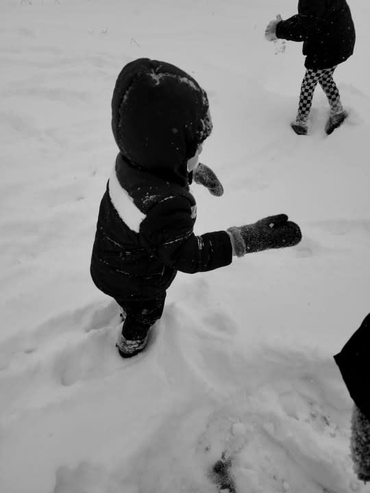 Kids playing in Gallatin snow (Courtesy: Kevin Kelly)