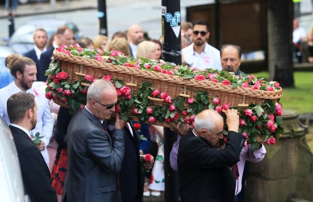 Saffie Roussos funeral