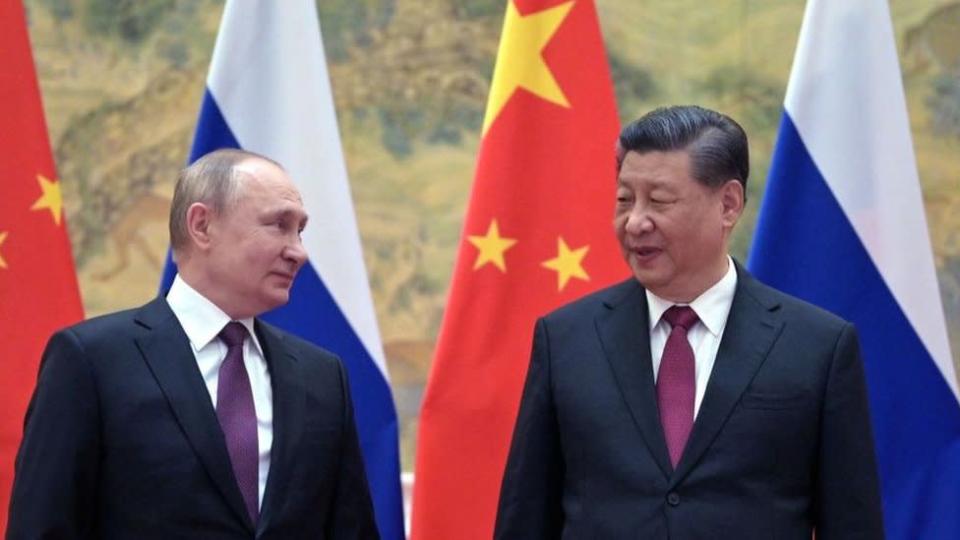 中國國家領導人習近平與俄羅斯總統普京在冬奧會期間會面。