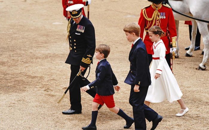 Príncipes George, Charlotte y Louis