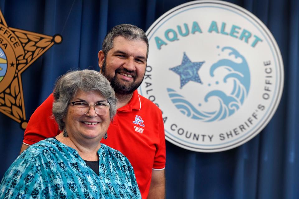 Judy Schink and her son, Dan Schink, spearheaded the effort to create the new Aqua Alert system after Judy's husband and Dan's father, David Schink, went missing while kayaking in Destin's East Pass on Feb. 13, 2021.