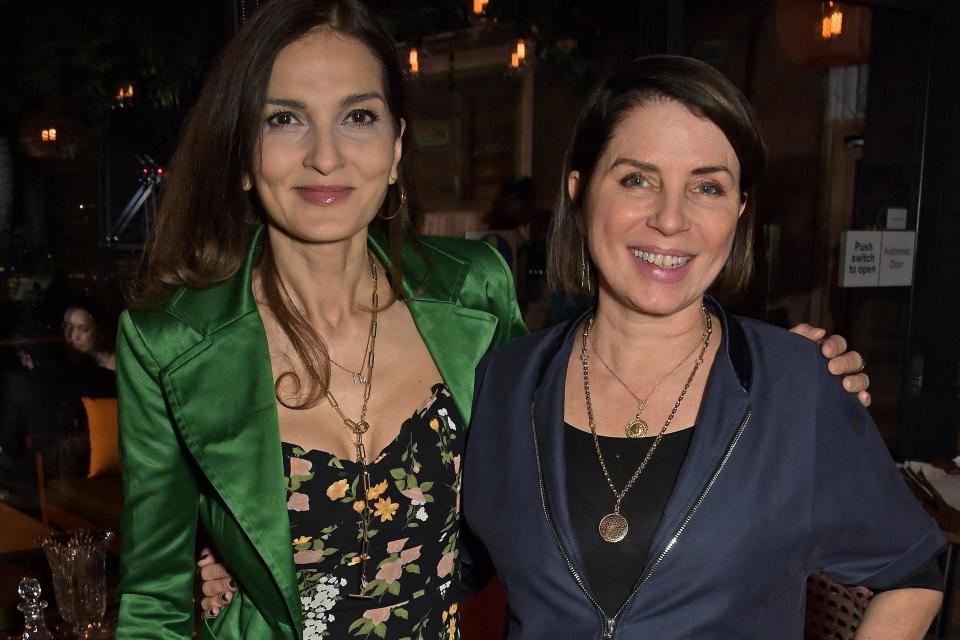 Yasmin Mills and Sadie Frost attend the Ecofetes Inspiration Talk (Photo by David M. Benett/Dave Benett/Getty Images)