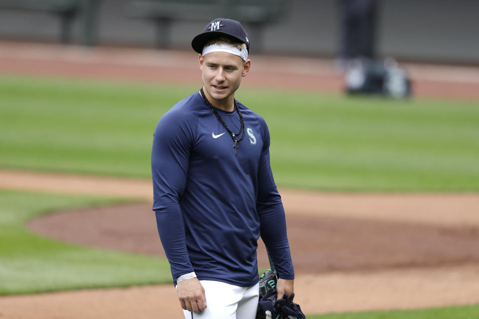 Seattle Mariners outfielder Jarred Kelenic 