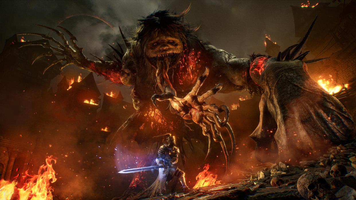  Lords of the Fallen respec - Spurned Progeny boss. 