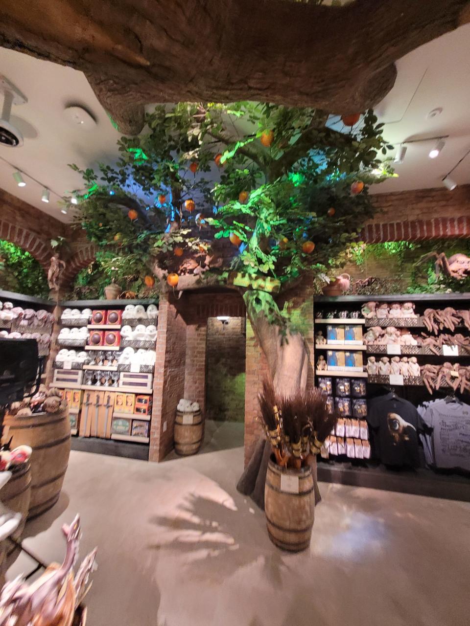 harry potter store tour forbidden forest