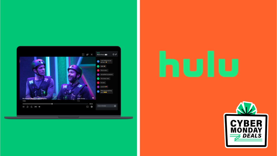 Cozy up with your favorite shows and movies with Hulu's Cyber Monday sale