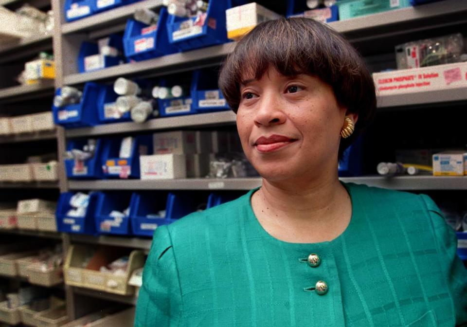 Regina Jollivette Frazier became director of pharmacy for University of Miami Hospitals and Clinics, one of the youngest people to be named a director at UM Hospital. She died Feb. 16, 2024 at age 80.