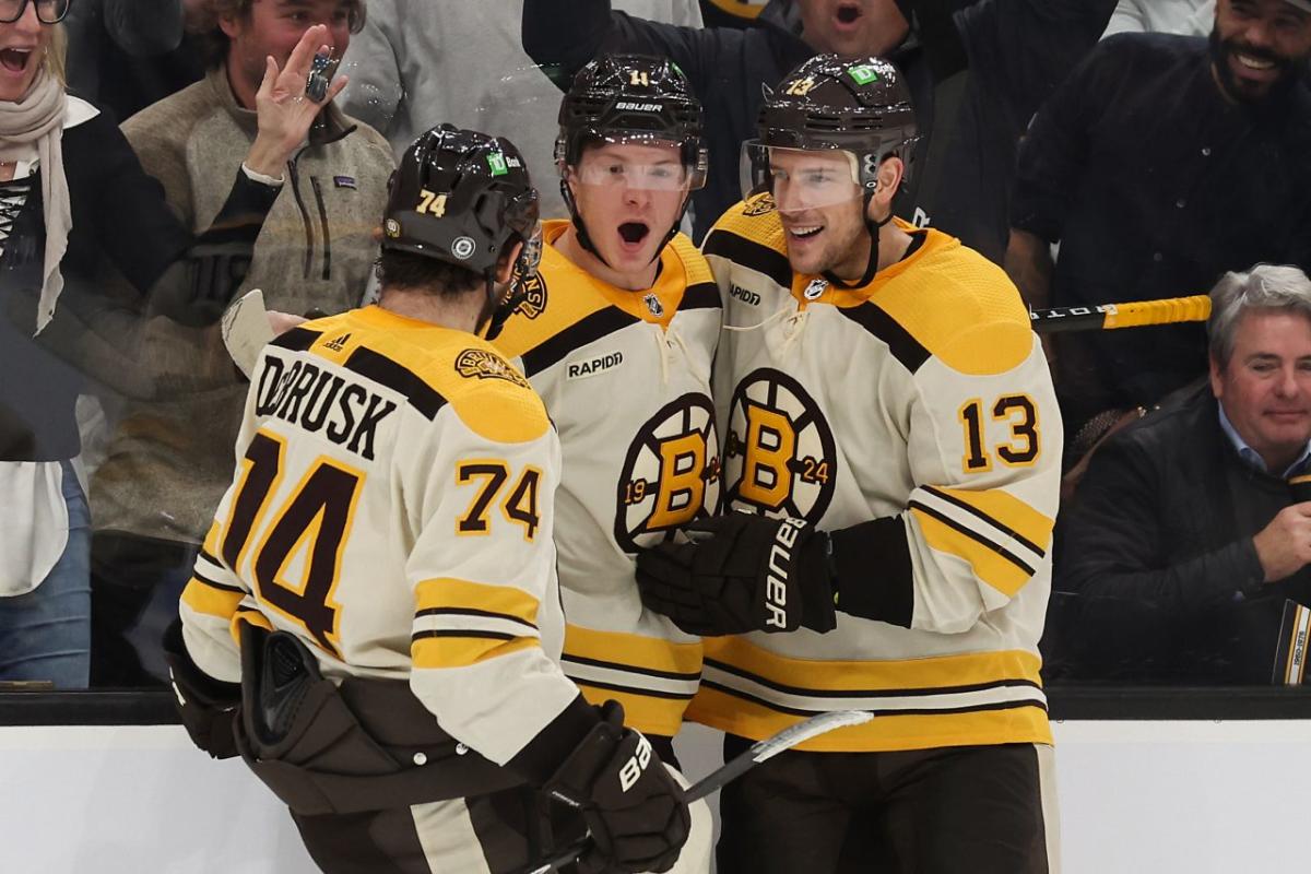 Frederic’s offense, assertiveness helping lift Bruins to top of NHL