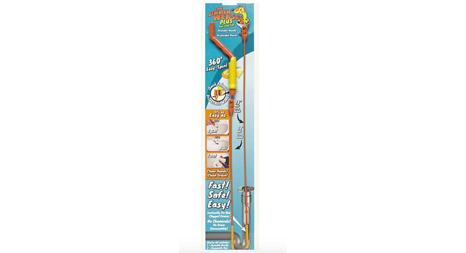 The Drain Weasel 2 Disposable Plughole Cleaning Brushes