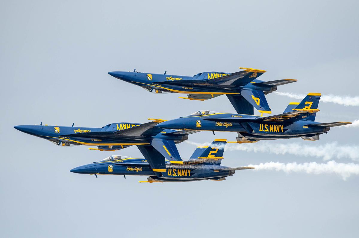 Blue Angels 2024 schedule announced, including two Pensacola air shows