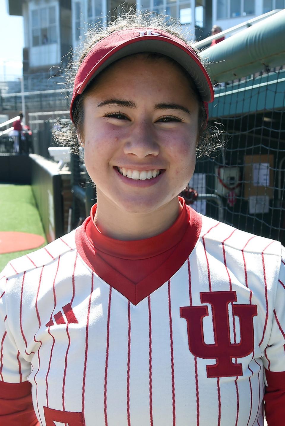 Indiana University freshman Aly VanBrandt, former player for the Whiteford Bobcats