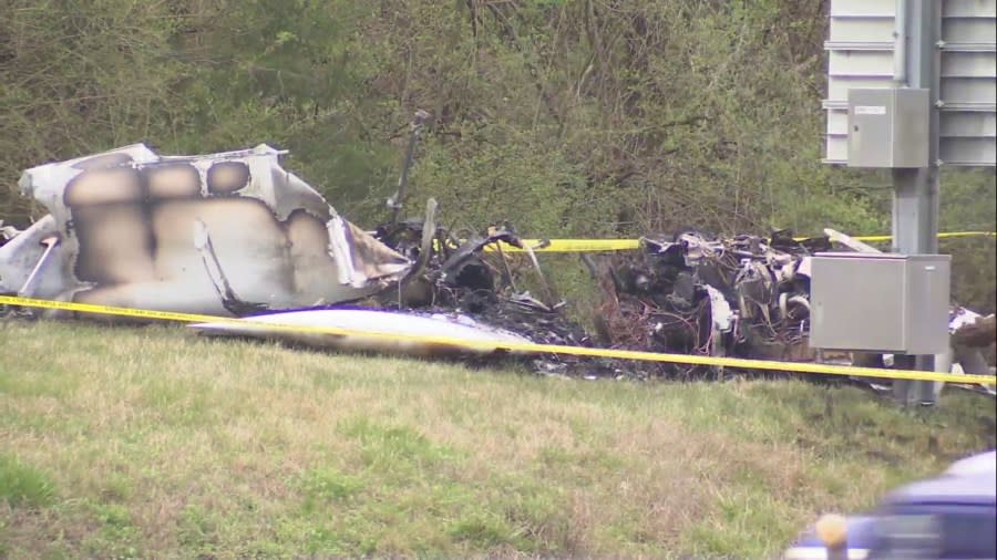 I-40 plane crash