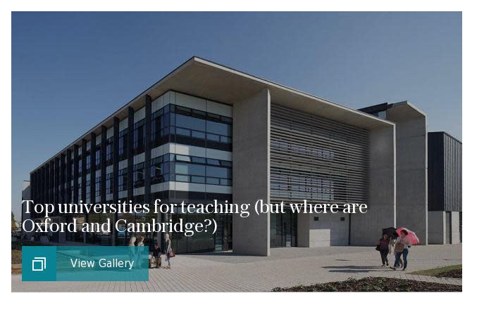 top teaching unis