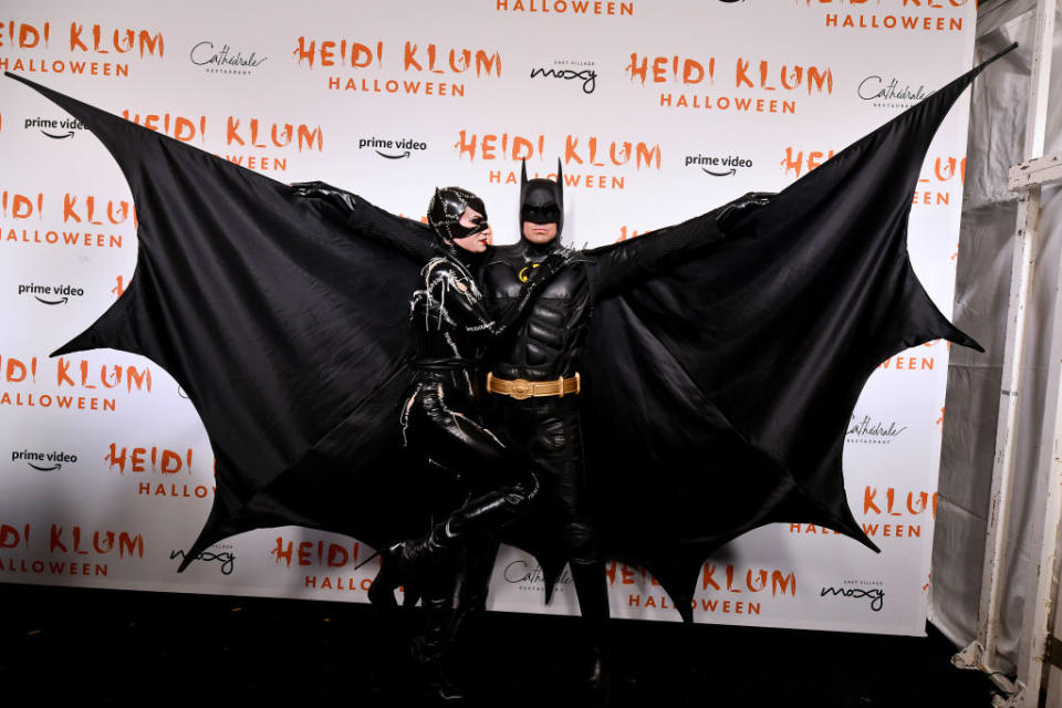 The Blonds étaient invités à la soirée de Heidi Klum, organisée par Amazon Prime, et ils ont fait forte impression en arrivant dans ces déguisements de Catwoman et de Batman.