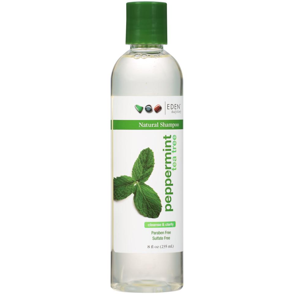 1) Eden BodyWorks Natural Shampoo in Peppermint Tea Tree