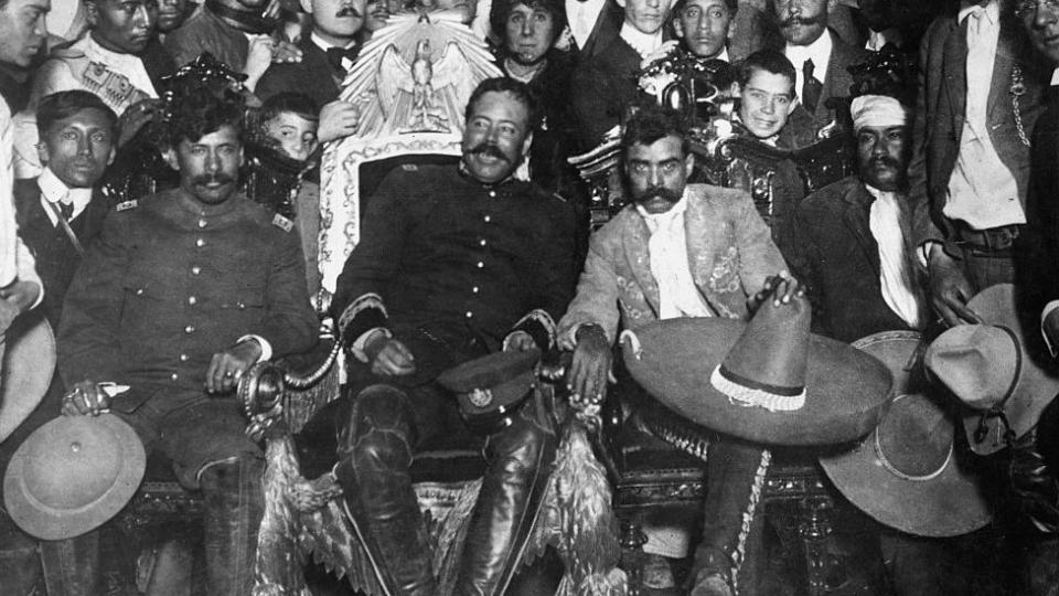 Pancho Villa y Emiliano Zapata