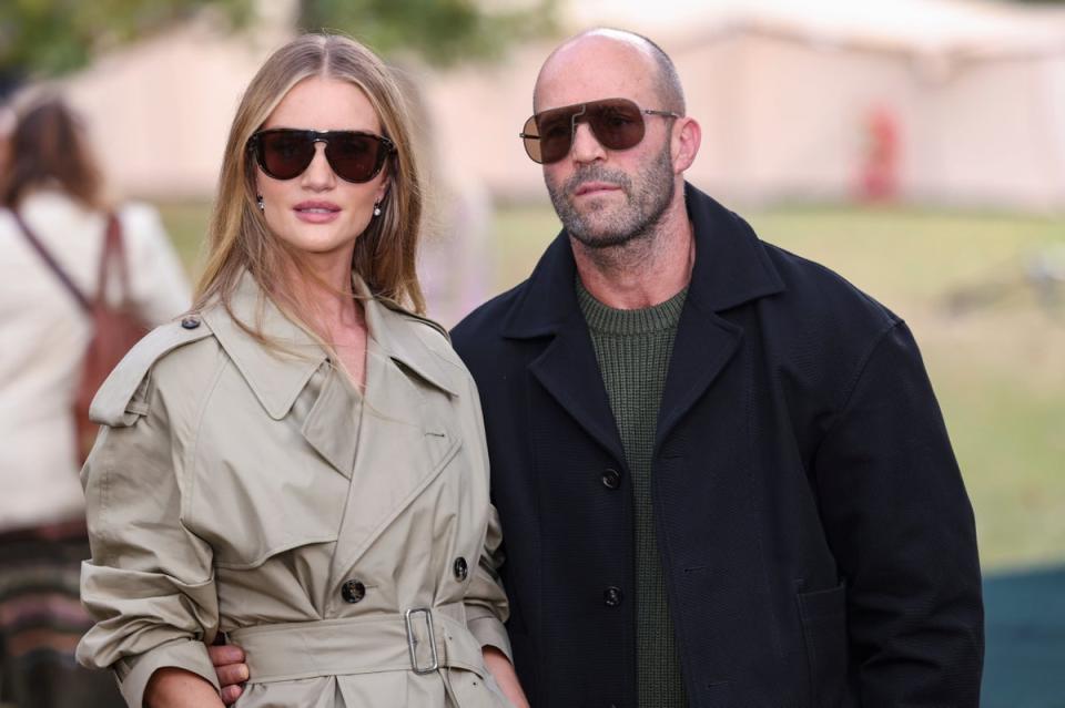 Rosie Huntington-Whiteley and Jason Statham are noted fans of trendy Dulwich (Vianney Le Caer/Invision/AP)