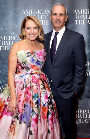 <p>Michael Loccisano/Getty </p> Katie Couric and John Molner attend the 2023 American Ballet Theatre Fall Gala at David H. Koch Theater, Lincoln Center on October 24, 2023 in New York City.