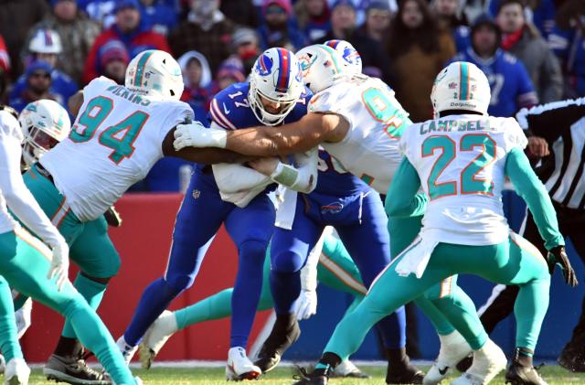 Vic Fangio vs. Josh Allen fascinating Dolphins-Bills Sunday storyline