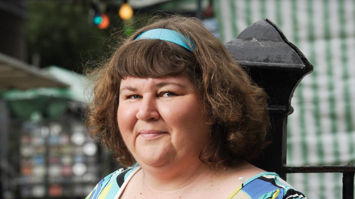 Picture shows: Heather Trott [CHERYL FERGISON]. Generic    WARNING: Use of this copyright image is subject to Terms of Use of Digital Picture Service.  In particular, this image may only be used during the publicity period for the purpose of publicising EASTENDERS and provided the BBC is credited.  Any use of this image on the internet or for any other purpose whatsoever, including advertising or other commercial uses, requires the prior written approval of the BBC.