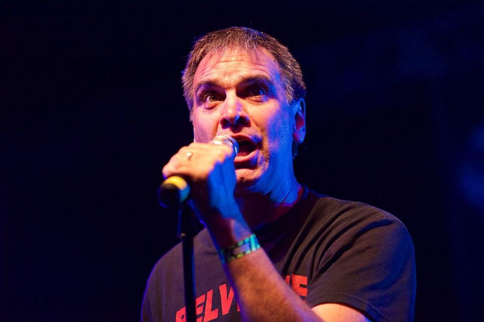 Singer Ron ‘Skip’ Greer performs with the punk band the Dead Kennedys at the 2015 Hi-Fi Rock Fest at The Queen Mary on Sept. 26, 2015 in Long Beach, Calif. (Photo by Earl Gibson III/Getty Images)