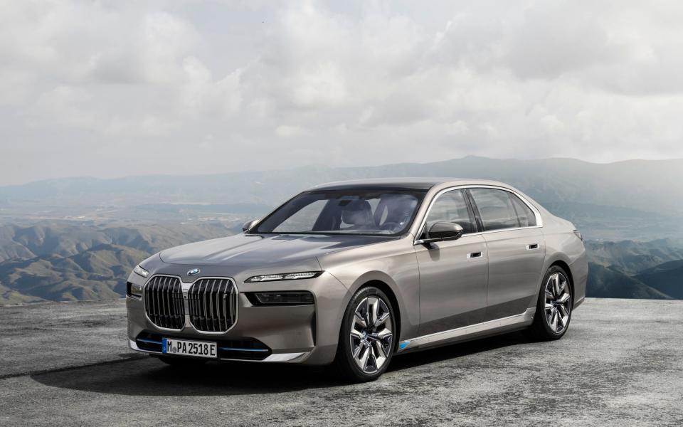 BMW i7 longest range electric cars evs best miles battery charge uk
