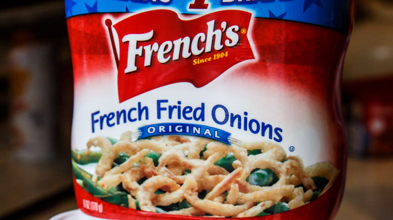 French's french fried onions pack