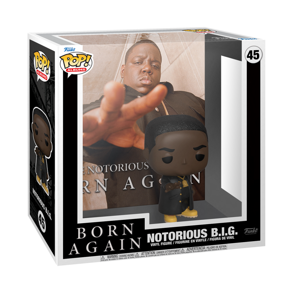 The Notorious B.I.G Funko Pop! Albums Cover for 'Born Again'