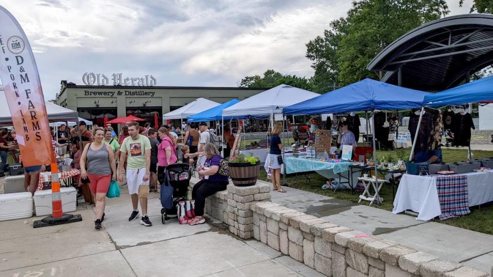 The Herald Square Farmers Market takes place 5-7 p.m. every other Thursday at Old Herald Brewery & Distillery in Collinsville.