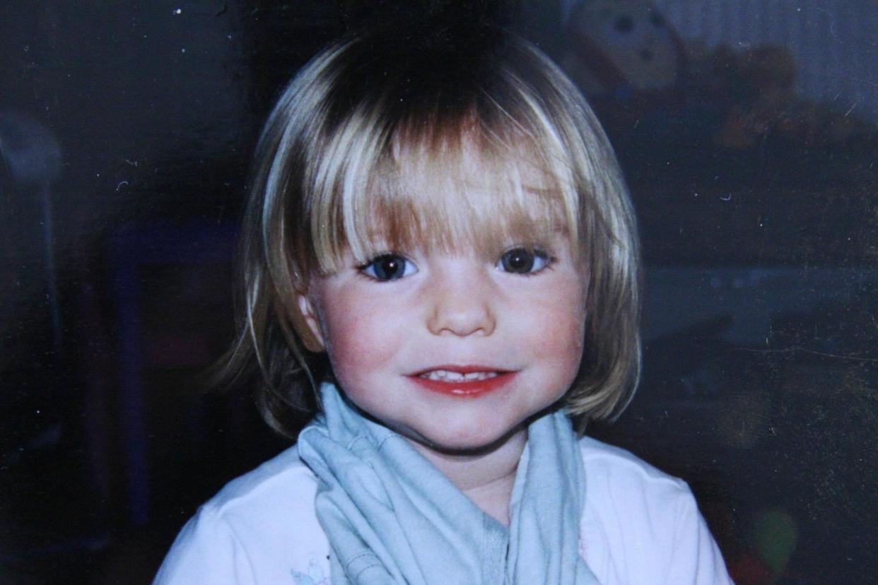 Madeleine McCann went missing aged three on holiday in Portugal with her parents: Getty Images