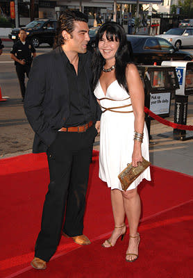 Maria Conchita Alonso and guest at the Los Angeles premiere of Picturehouse's El Cantante