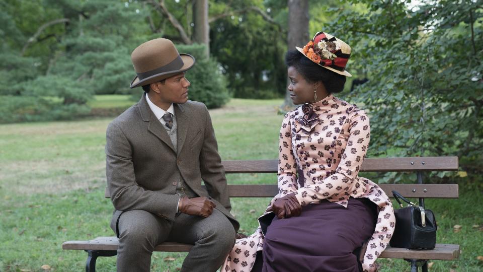 Sullivan Thomas and Denée Benton in The Gilded Age