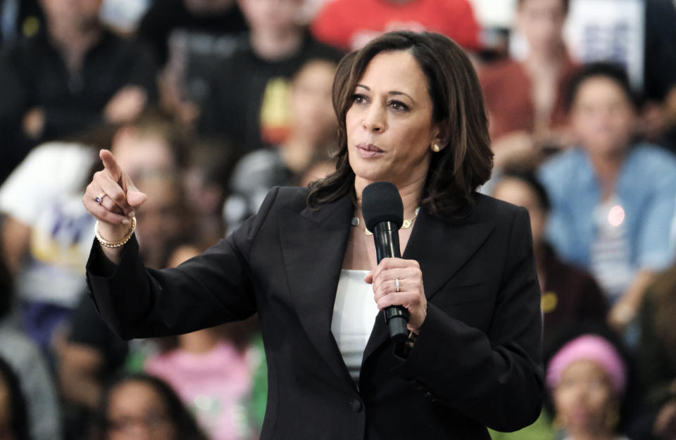 Sen. Kamala Harris (D-Calif.) introduced a bill that would guarantee PrEP is covered under insurance plans. (Photo: Richard Vogel/AP)