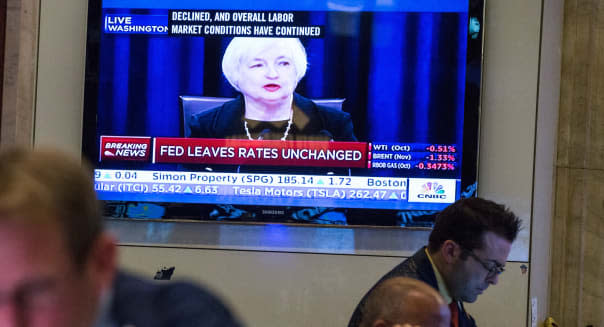 Markets React To Fed Interest Rate Announcement
