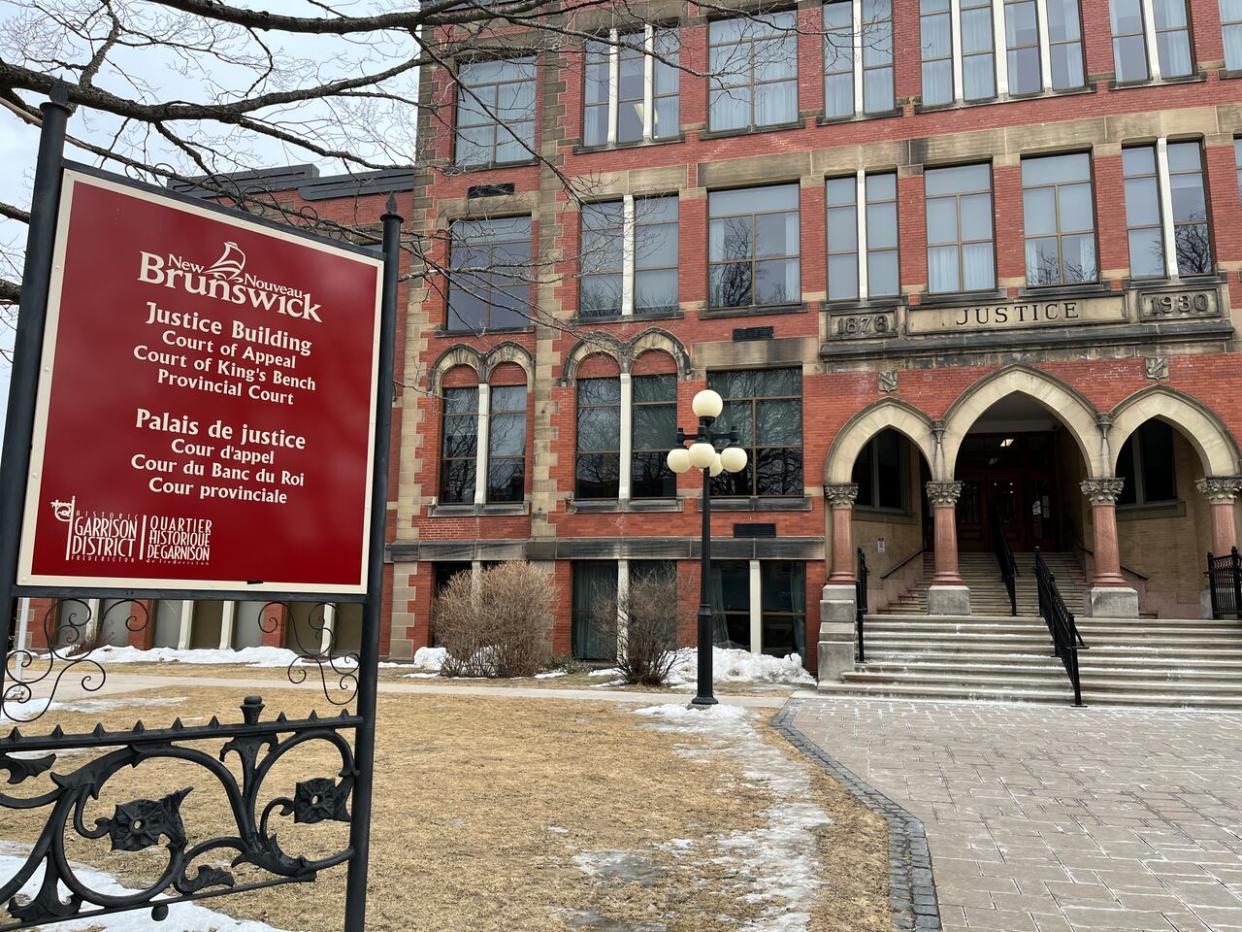 Jared Smith, 38, appeared in Fredericton provincial court by phone on Monday in connection with the charge that he committed second-degree murder in the homicide of Sheri Sabattis. (Hannah Rudderham/CBC - image credit)
