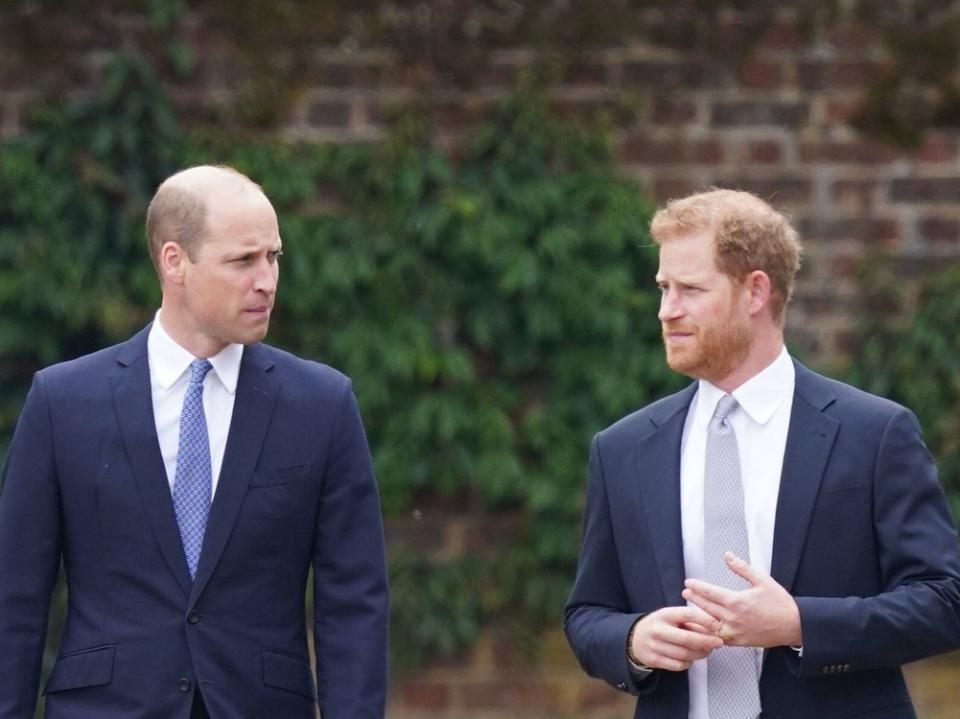 Prinz William und Prinz Harry. (Bild: imago/i Images)