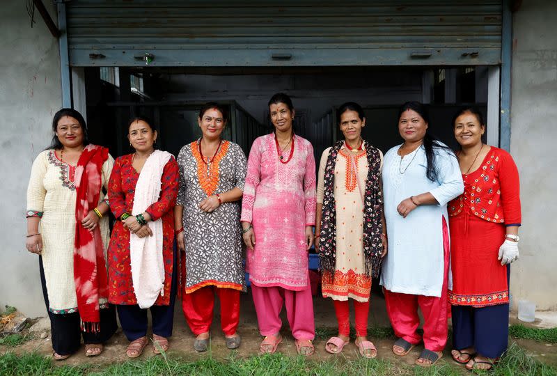 Black Soldier Fly farm run by seven women entrepreneurs from Bhardev village on the outskirts of Lalitpur