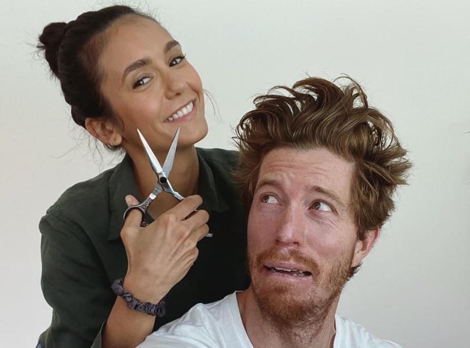 Nina Dobrev, Shaun White, Instagram